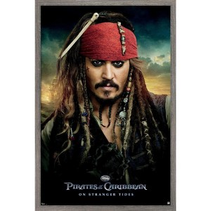 Trends International Disney Pirates of the Caribbean: On Stranger Tides Framed Wall Poster Prints - 1 of 4