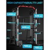 Home Gym, Power Cage 2200LBS All-in-One - Smith Bar, Dual Pulley System, LAT Pull-Down, Cable Station Strength Training Equipment - 4 of 4