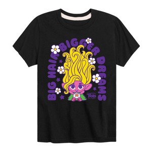Boys' - Trolls - Big Hair Bigger Dreams Viva Short Sleeve Graphic T-Shirt - 1 of 4