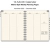 ESSENTIAL 2026 Monthly & Weekly Planner, 7"x9": 14 Months (Nov 2025-Dec 2026), Professional, Simple, Easy-to-Use Design and Poly Cover(Frosted) - 3 of 4