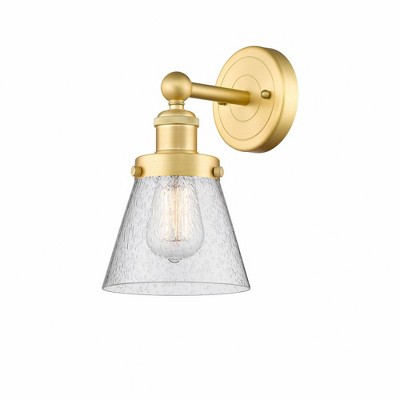 Cone - 1 Light Wall Sconce In Industrial Style-10 Inches Tall and 6.5 Inches Wide