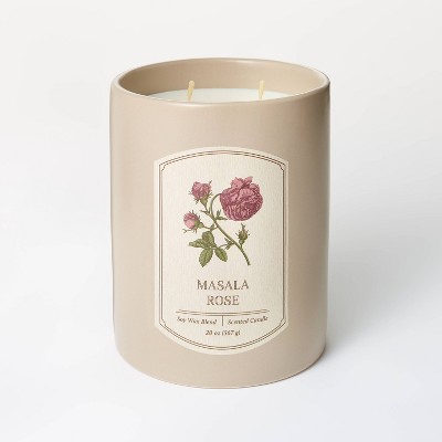 Rose Designer Box 8 oz Candle