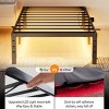 ChicFurnit Mattress Bases Metal Platform Bed Frame Modern Heavy Duty Steel Support Design for Bedroom Comfort, Black, 70"*40"*14" - 4 of 4