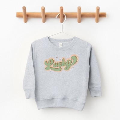 The Juniper Shop Lucky Retro Stars Youth Ultra-Soft Graphic Sweatshirt