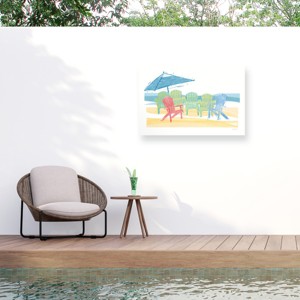 "Easty Life I" Outdoor Canvas - 1 of 4