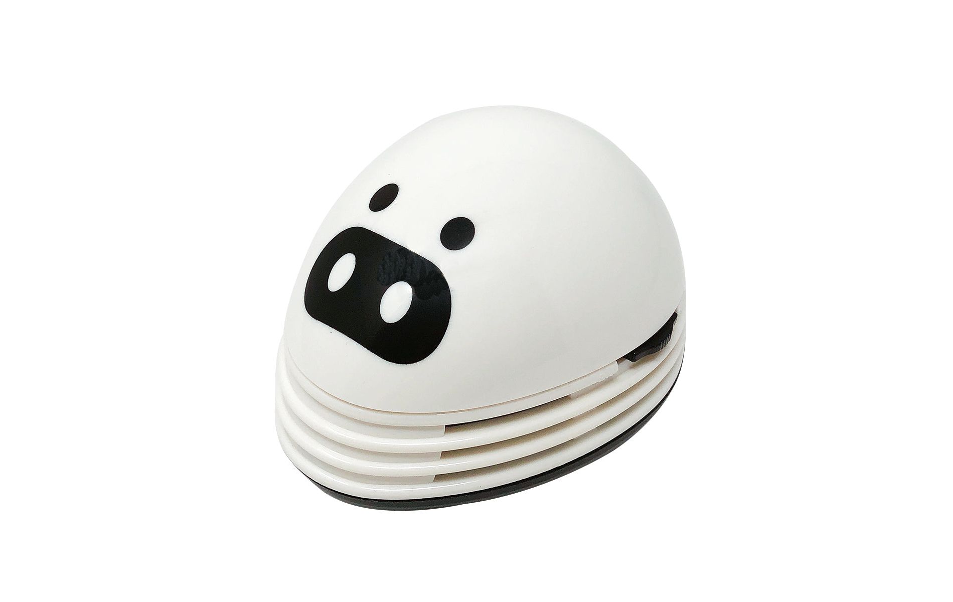 Wrapables Cute Portable Mini Vacuum Cleaner for Home and Office, White Piggy