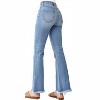 Women's Wo's High Ride Vintage Frayed Hem Bootcut Jeans - RISEN 2X - 2 of 3