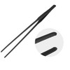 Unique Bargains Aquarium Tweezers Stainless Steel Tweezers for Plants Pets Black 1 Pcs - 3 of 4