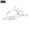 Unique Bargains Stainless Steel Semi-circular Tempura Strainers Oil Drain Rack - 2 of 4