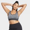 Women's Medium Support Seamless Racerback Sports Bra - All in Motion™ - image 3 of 4