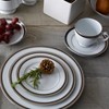 Noritake Austin Platinum Set of 4 Salad/Dessert Plates - image 4 of 4