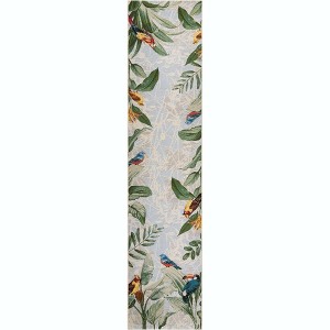 Unique Loom    Outdoor Botanical Chanticleer Area Rug - 1 of 4
