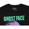Women's Ghost Face Drip Design Mask Plus Size Adult Short Sleeve T-Shirt - 3 of 3