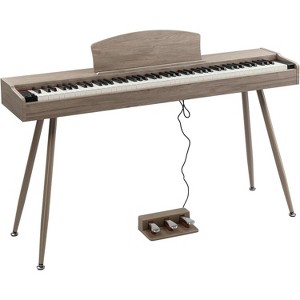 GLARRY Digital Piano Keyboard, 88 keys Full Weighted Electric Piano, Heavy Hammer Action Keyboard - 1 of 4