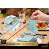 SparkSettings Dinner Napkins, 8” x 4.5” 2 Ply Paper Napkins, Pack of 40 - 3 of 4