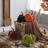 TopComfy Decorative Object Glass Christmas Ball Ornaments Set of 6 for Modern Holiday Tree Decor, Green, 16.5"*16.54"*7.48" - 2 of 4
