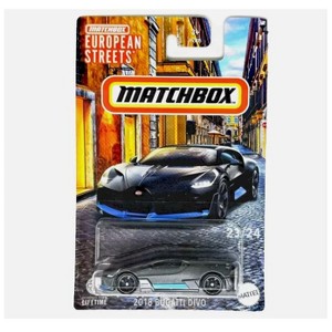 MATCHBOX 2018 BUGATTI DIVO EUROPEAN STREETS 2024 - 1 of 2