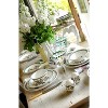 Portmeirion Botanic Garden Oatmeal/Soup Bowls, Set of 6, Made in England - Assorted Floral Motifs, 6.5 Inch - 4 of 4