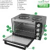 Multifunction Countertop Oven for Cooking with Rotisserie, Dual Hot Plates, 1400W, Easy Cleanup - 2 of 4