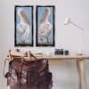 Stupell Industries Classic Pelicans Gazing Black Framed Floater Canvas Wall Art (Set of 2) - 2 of 4