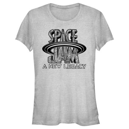 Juniors Womens Space Jam: A New Legacy Cyber Logo T-Shirt - image 1 of 4