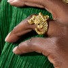 Ross-Simons Italian 18kt Yellow Gold Alligator Ring - 4 of 4