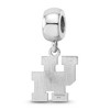 Black Bow Jewelry Sterling Silver Houston Cougars NCAA Bead Charm - 4 of 4
