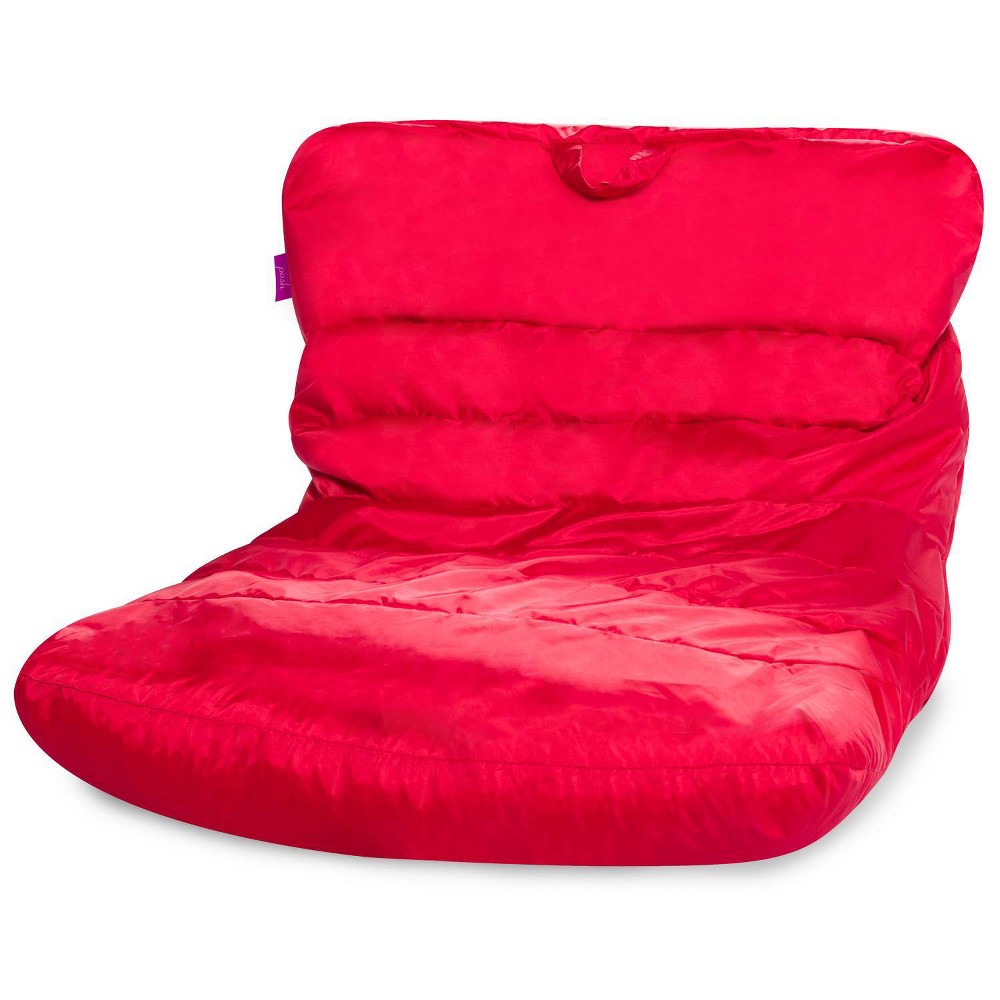 Photos - Bean Bag 27" Coronado Lounger Nylon  Chair Red - Posh Creations