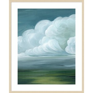 Amanti Art Coming Rainstorm II by Grace Popp Wood Framed Wall Art Print - 1 of 4