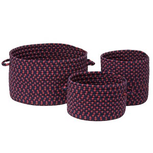 Colonial Mills Early Years Braided Toy Storage 3-Piece Basket Set, 10 - 1 of 1