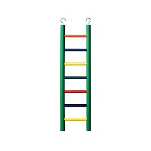 Prevue Pet Products Carpenter Creations 7 Rung Solid Wood Ladder - Multicolor - 15 in - 1 of 1