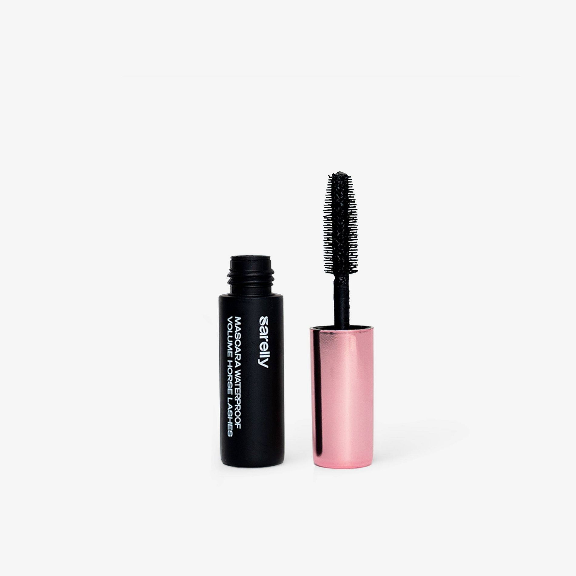 Sarelly Mini Horse Lashes Waterproof Mascara - Black - 0.23oz - Beauty Studio