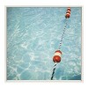Kate & Laurel All Things Decor 22"x22" Sylvie Ropes Wall Art by Alicia Bock White: Modern Nautical Canvas, Framed Digital Art - 2 of 4
