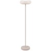 Zuo Modern Munk Floor Lamp Beige 53.5"H – Dual Bulb Design in PVC & Steel with Contemporary Style - 3 of 4