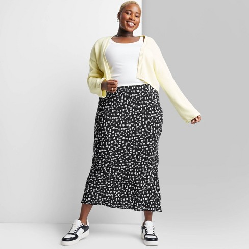 Patterned skirt outlet xxl