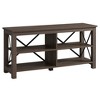 50 Inch Alder Brown/Metal TV Stand - Henn&Hart - 2 of 4