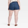 Women's High-Rise Sailor Jean Shorts - Universal Thread™ - 2 of 3