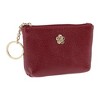 Unique Bargains Five-Petal Flower With Two Zip Pockets Coin Purse Wallet 1 Pc - 3 of 4