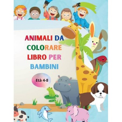 Animali da colorare libro per bambini - by  Urtimud Uigres (Paperback)