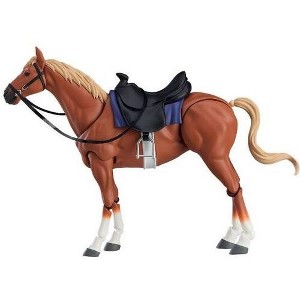 Max Factory - Max Factory - Figurema Action Figure Accessory Horse LT Chestnut Version 2 - 1 of 1