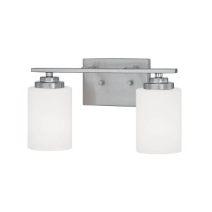 Millennium Lighting Durham 2 - Light Vanity in  Satin Nickel - 1 of 3