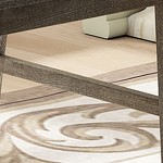 gray + solid wood+mdf