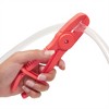 Juvale 3-Pack Hose Pinch Off Pliers - Fuel Line Clamp Tool for Automotive Brake, Radiator and Coolant (Red, 3 Sizes) - 4 of 4