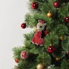 Wondapop Rudolph The Red-Nosed Reindeer Clarice Polyresin Christmas Ornament, Indoor/Outdoor Tree Decoration and Holiday Home Decor - 2 of 4