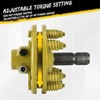 1 3/8" PTO Slip Clutch, 6 Spline Ends PTO Friction Clutch, Slip Clutch, Adjustable Rotary Cutter Slip Clutch for PTO Shaft - 4 of 4