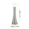 Unique Bargains Spring Steel Rubber Head Anti-Rust Plating Door Stop 6 Pcs - 2 of 4