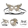 Unique Bargains Halloween Christmas Butterfly Half Face Party Mask 1 Pc - 3 of 4