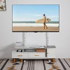 Artloge Wall TV Stand Free Standing Mount Stand Universal White Mount with Height Adjustable Bracket for 32-65" or 32-100" Plasma Screen,LED,LCD,OLED - 3 of 4