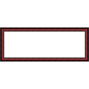 Amanti Art Rubino Cherry Scoop Framed Dry Erase Magnetic Board - 1 of 4