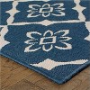 Oriental Weavers Meridian 5703B Navy/ Ivory Indoor/Outdoor Area Rug - 8'6" x 13' - 2 of 2